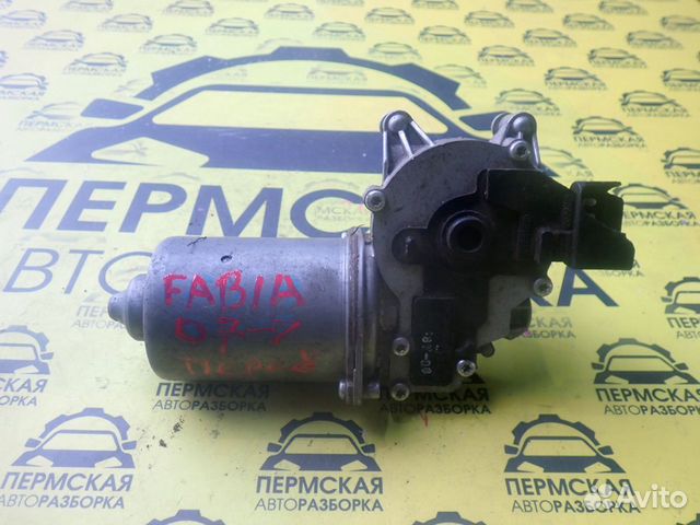 Моторчик стеклоочистителя Skoda Fabia 2007-2015