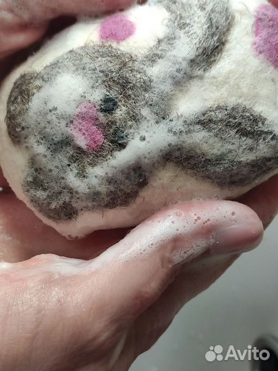 Экомыло 3 в 1 (мыло + скраб + мочалка