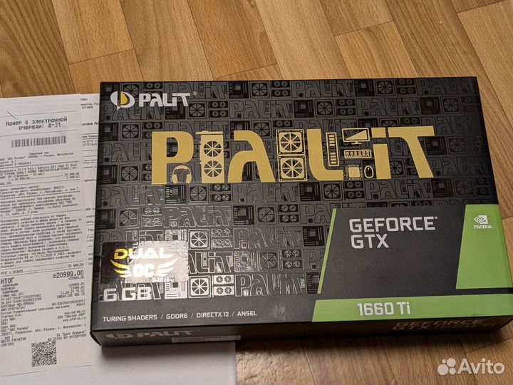 Palit GeForce GTX 1660 Ti Dual OC