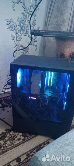 Игровой компьютер, новый на гарантии