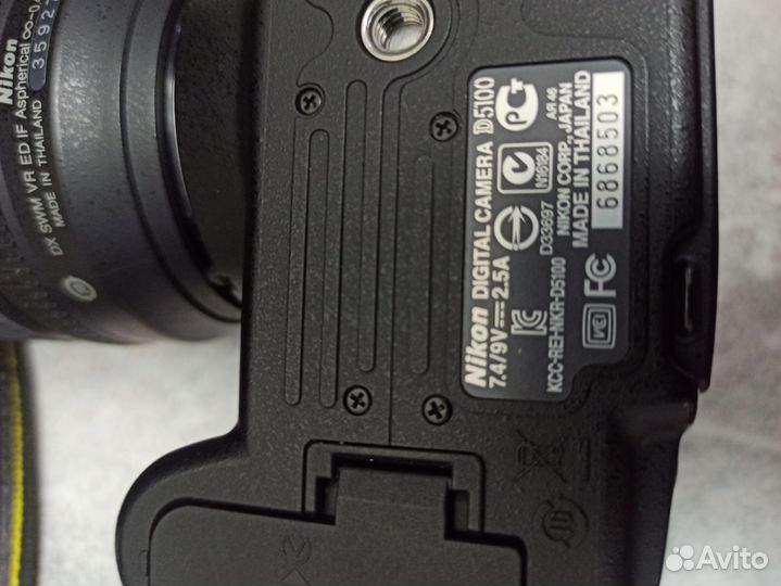 Зеркальный фотоаппарат nikon d5100