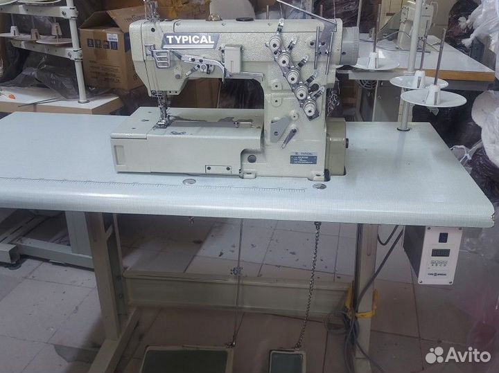 Промышленная плоскошовная швейная машина