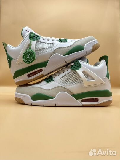 Кроссовки Nike Air Jordan 4 SB Pine Green