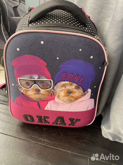 Рюкзак школьный для девочки б/у