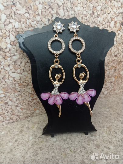 Серьги ручной работы