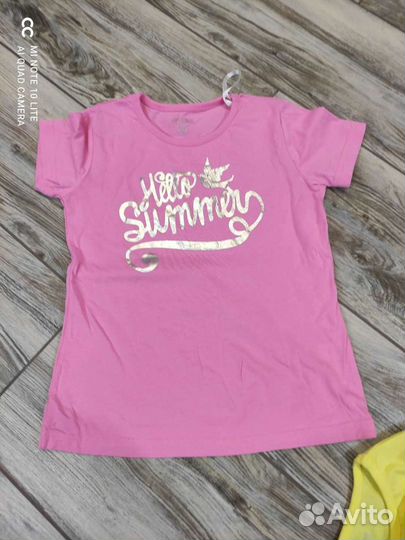 Новые футболки 134, 140