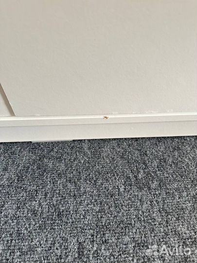 Шкаф белый распашной бу