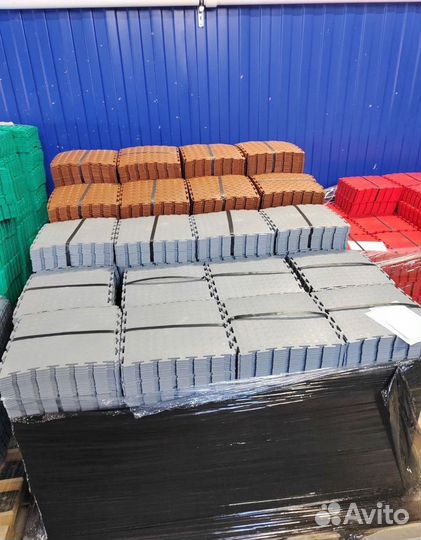 Модульная пвх плитка для склада