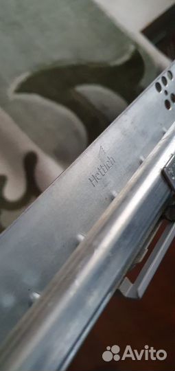 Направляющие для ящиков Hettich 450 мм