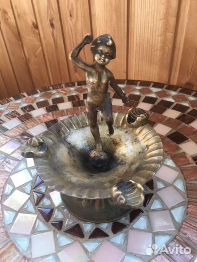 Пепельница бронза