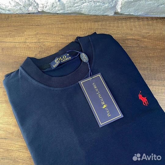 Свитшот Polo ralph lauren мужской синее