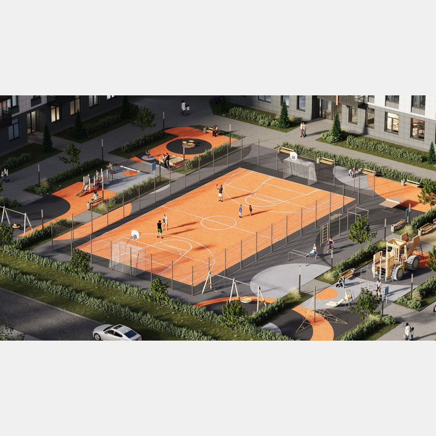2-к. квартира, 67,8 м², 6/9 эт.
