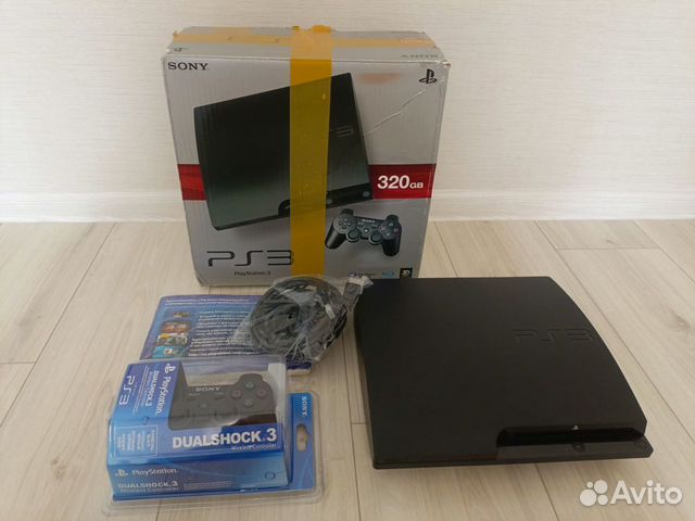 Sony PS3 Slim 250gb (30 игр)