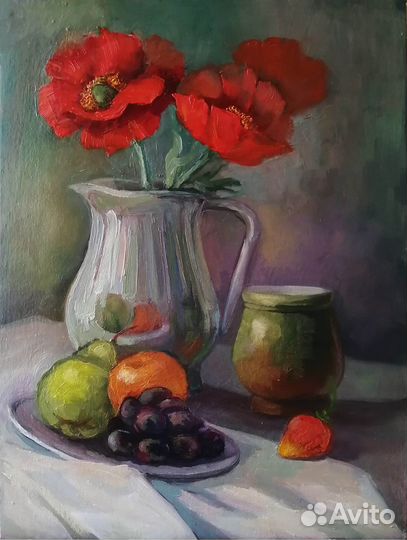 Интерьерная картина маслом