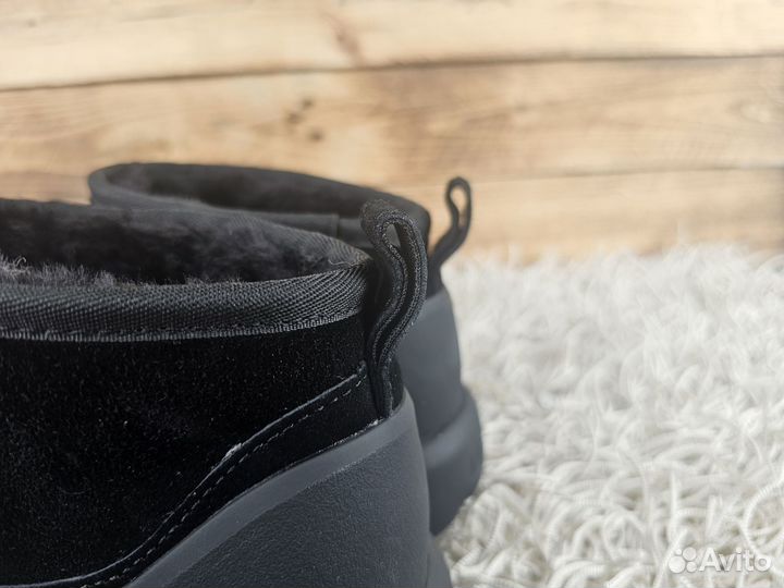 Угги UGG Men Ultra Mini Hybrid Black оригинал