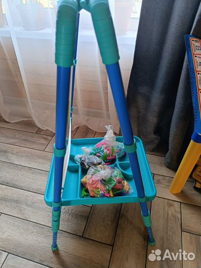 Мольберт детский двухсторонний магнитный