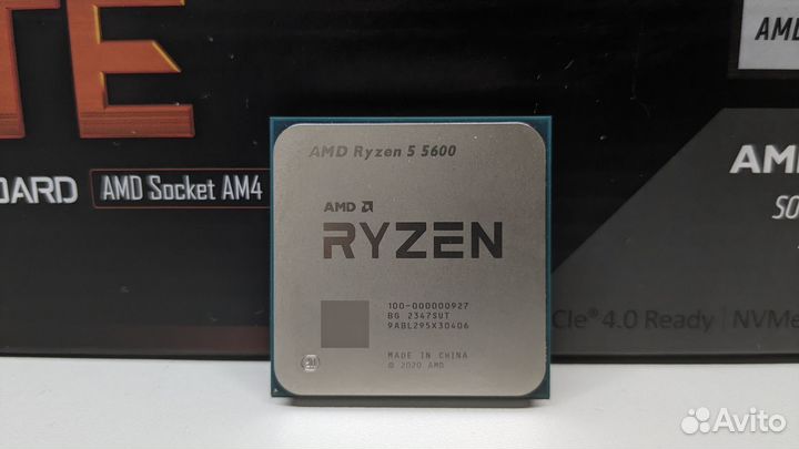 Ryzen 5 5600 + Aorus B550 / Новый Комплект AM4