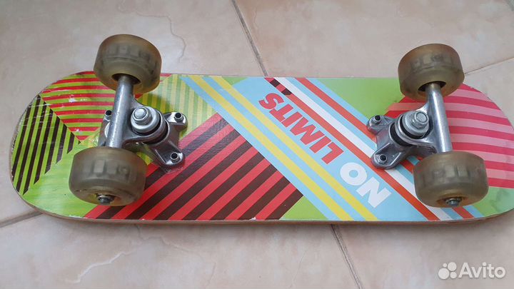 Скейтборд детский светятся колеса