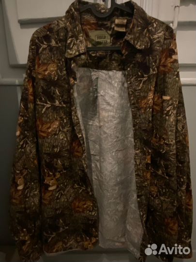 Рубашка с охотничьим лесным принтом Outdoor