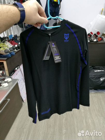 Футболка с длинным рукавом Basic Compr. MAD GUY JR