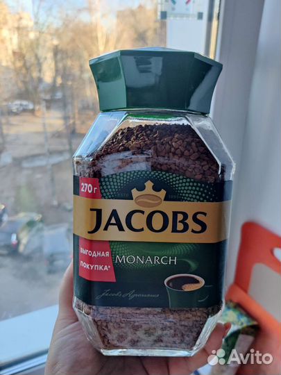 Растворимый кофе Jacobs Monarch 240г, 270г, 500г