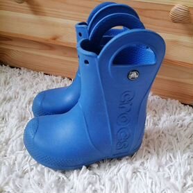 Резиновые сапоги crocs, унисекс, р 23-24 (С9)