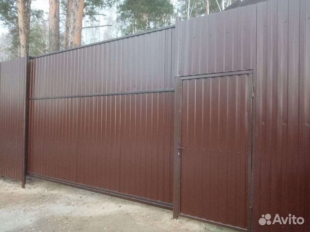 Изготовление и монтаж заборов в Екатеринбурге | Услуги | Авито