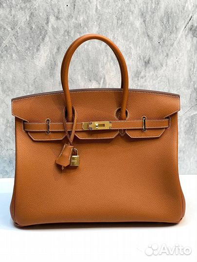 Сумка Hermes birkin 35cm Натуральная кожа