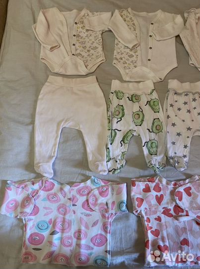 Одежда для новорожденный девочки 56-62