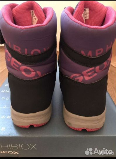 Зимние ботинки для девочки 34 размер