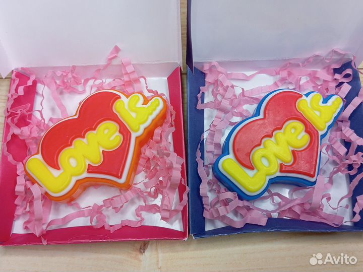 Мыло Love is на 14 февраля