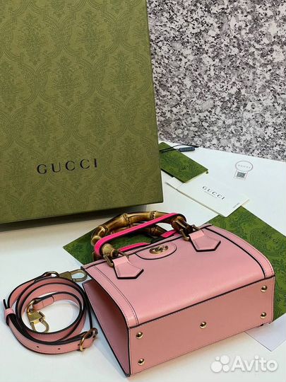 Женская кожаная сумка Gucci Diana новая