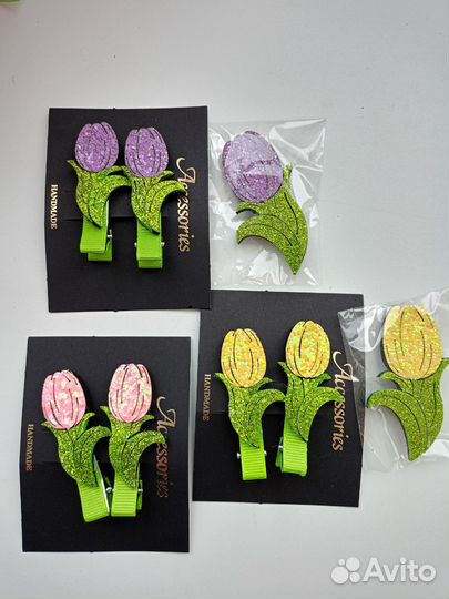 Заколка + брош-значок