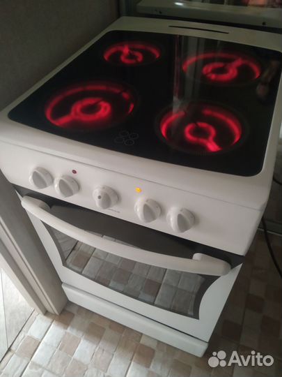 Плита электрическая стеклокерамика Hansa