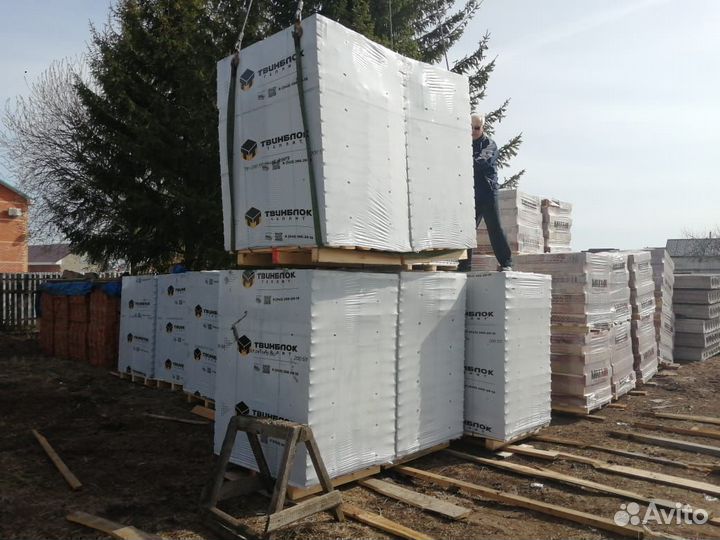 Газобетон твинблок