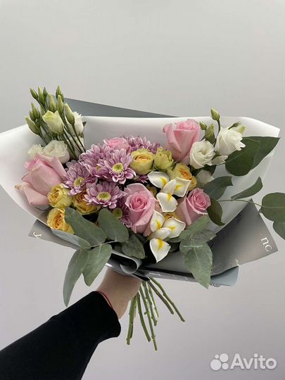 Живые цветы букеты