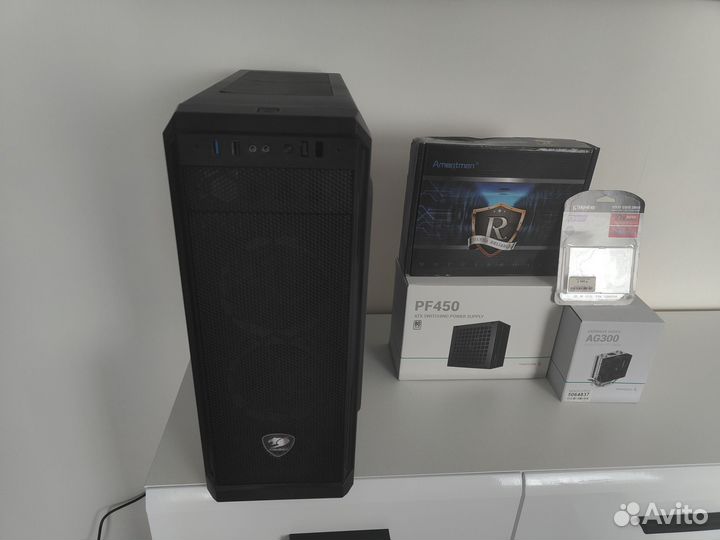 Игровой пк Intel 8 ядер, 16 Gb, GTX1650, SSD