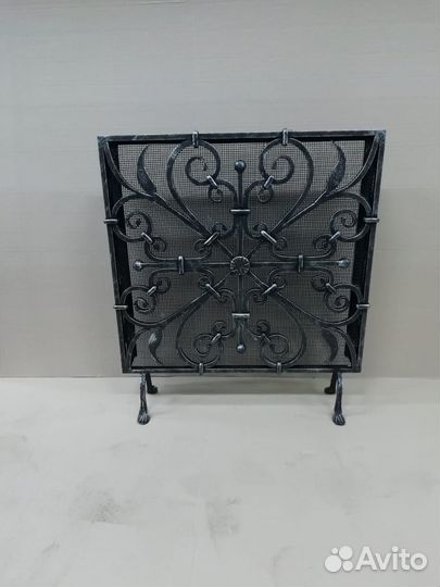 Решётка каминная кованая