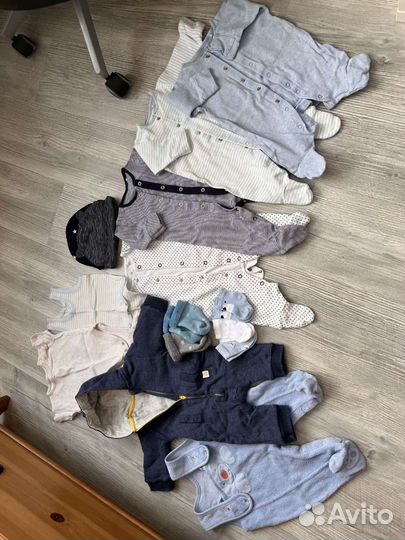 Комплект вещей для мальчика 0-6мес. Mothercare