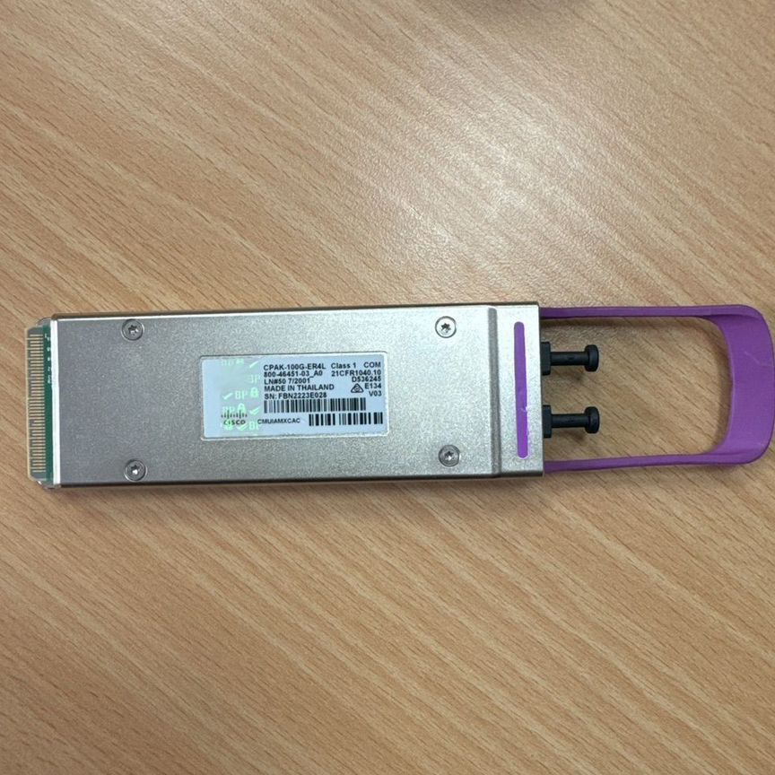 [CPAK-100G-ER4L] Оптический Модуль Cisco Cpak-100g-Er4l