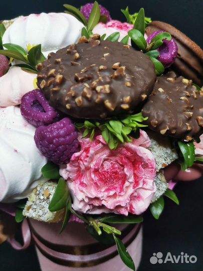 Съедобный букет из нежнейшего зефира