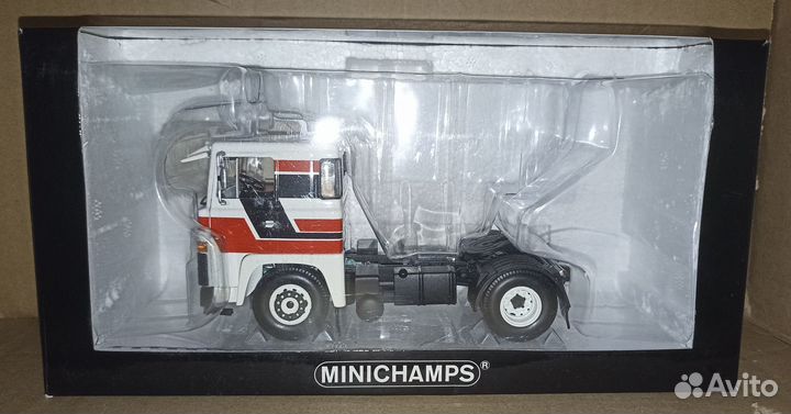 Scania LB 141 S с полуприцепом в масштабе 1:43