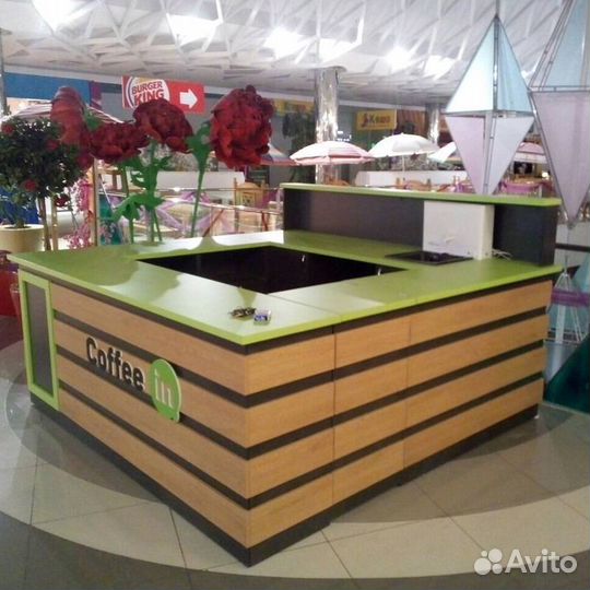 Островок для кофейни Торговый остров