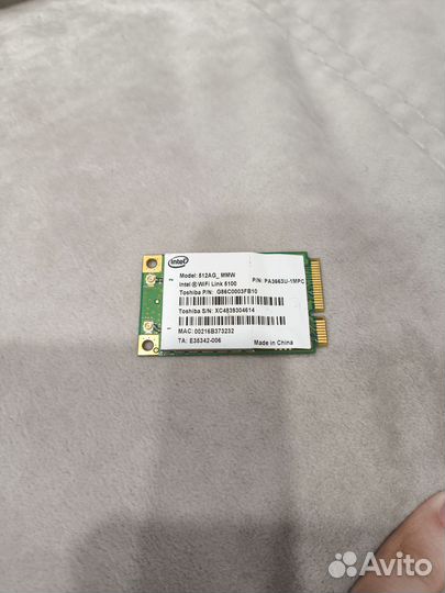 WiFi Mini PCI-E адаптер 512AG MMW