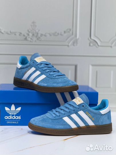Кроссовки adidas handball spezial blue
