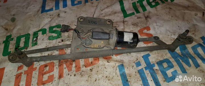 Трапеция стеклоочистителя с моторчиком Peugeot 406