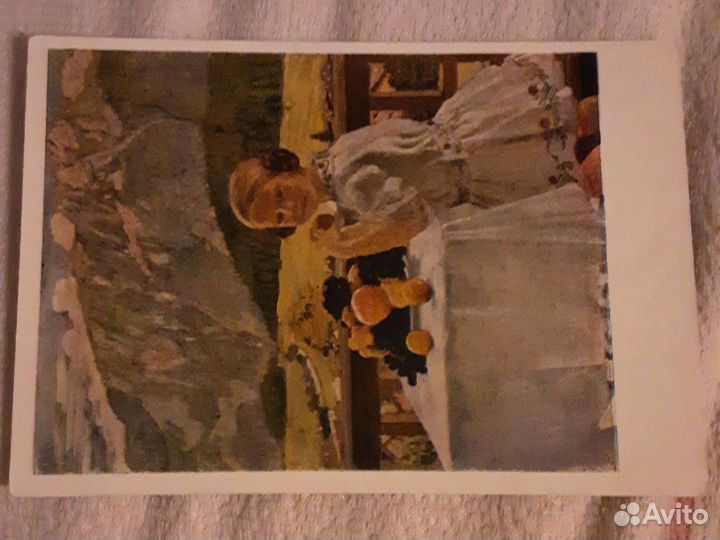 Открытка Кустадиев Б.М