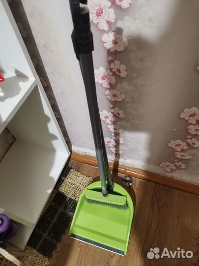 Совок+ щетка на длинной ручке