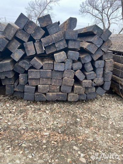 Шпалы деревянные строительные