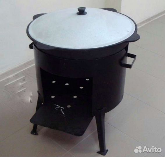 Казан чугунный (обжиг)